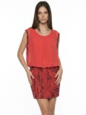 Romeo & Juliet Couture bead blouson dress